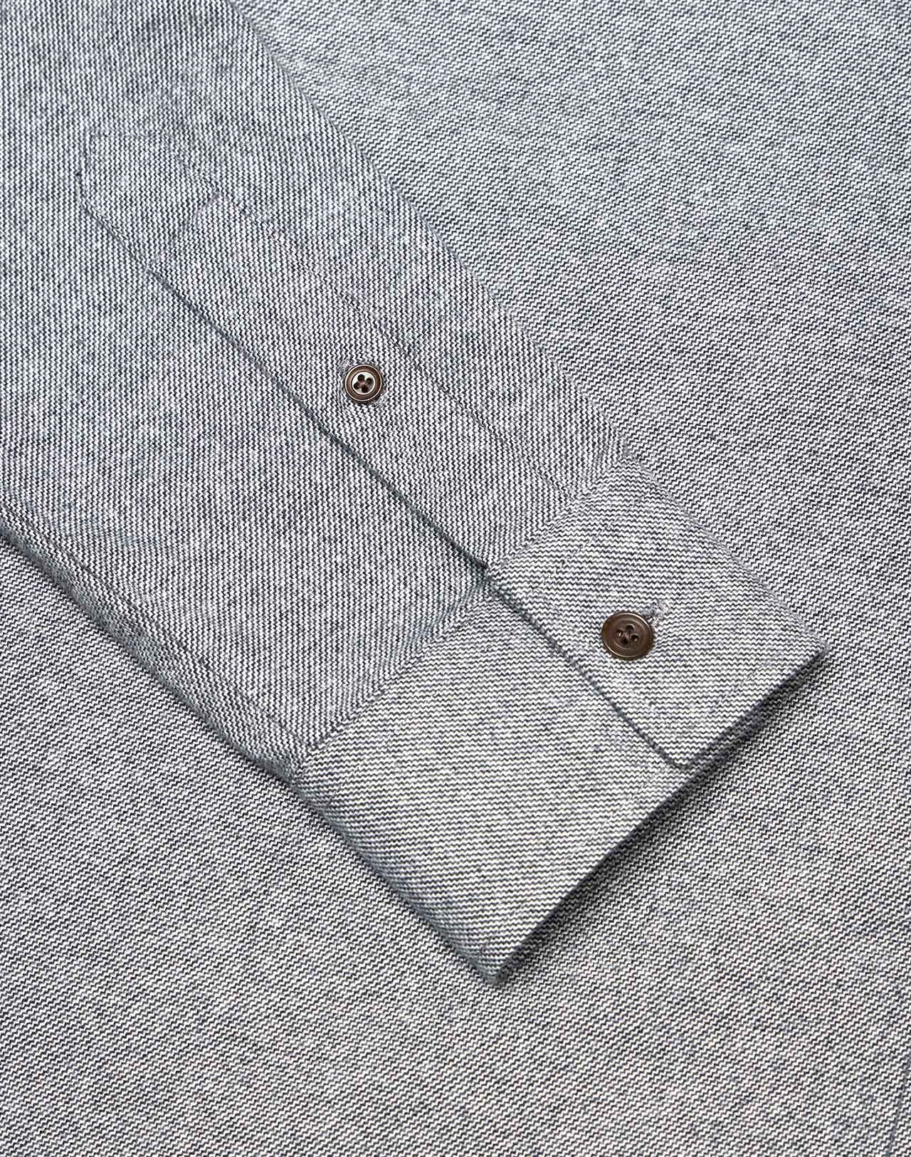 Chemise Nébulo marine chinée