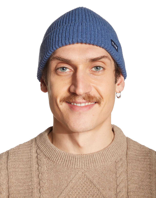 Bonnet Cousteau bleu gris