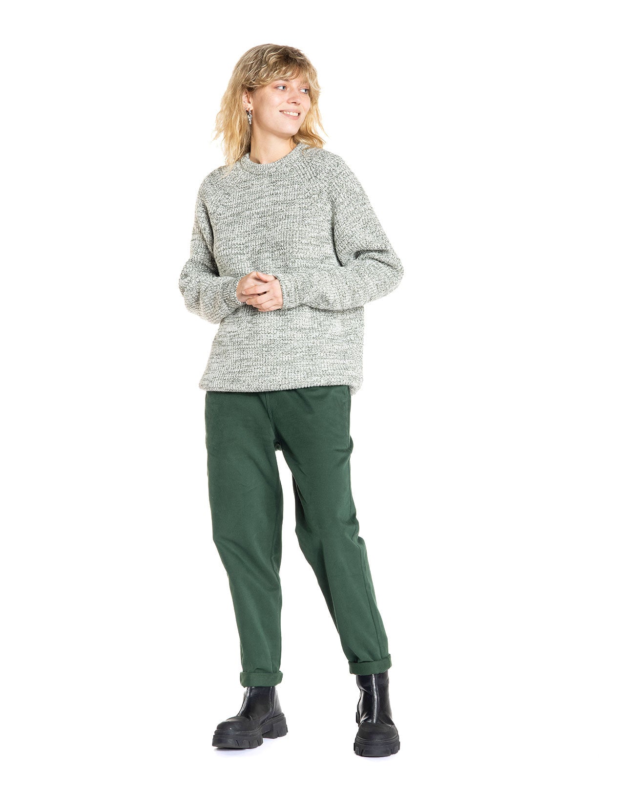Pull Equinoxe écru chiné