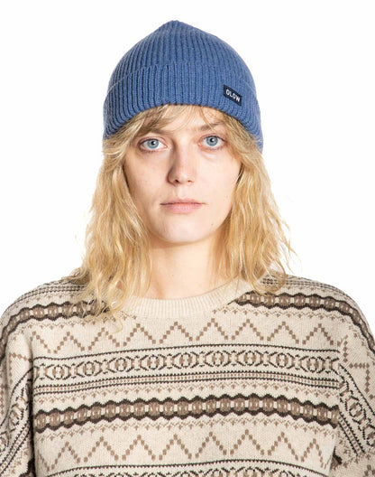 Bonnet Cousteau bleu gris