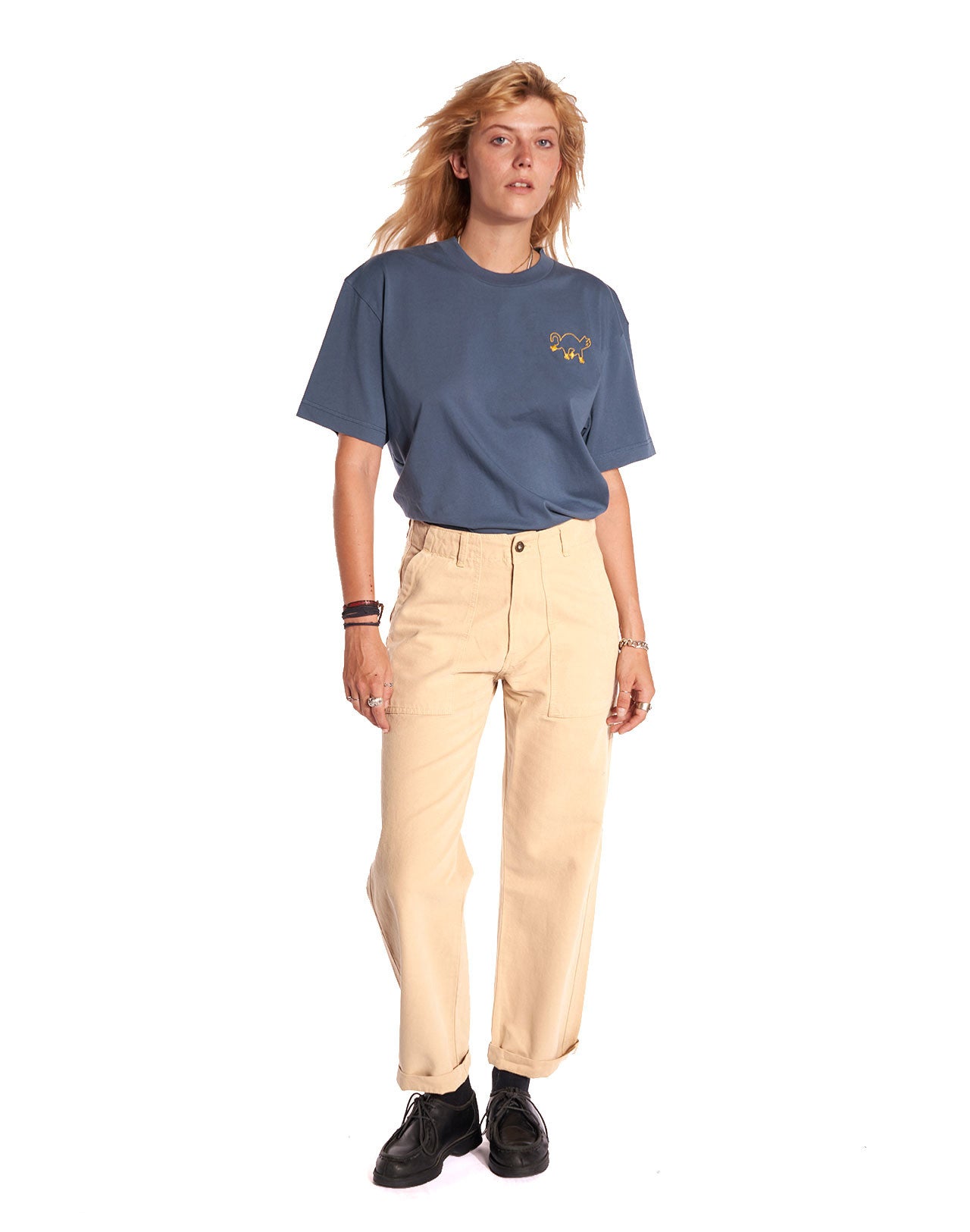 Pantalon Gamal sable