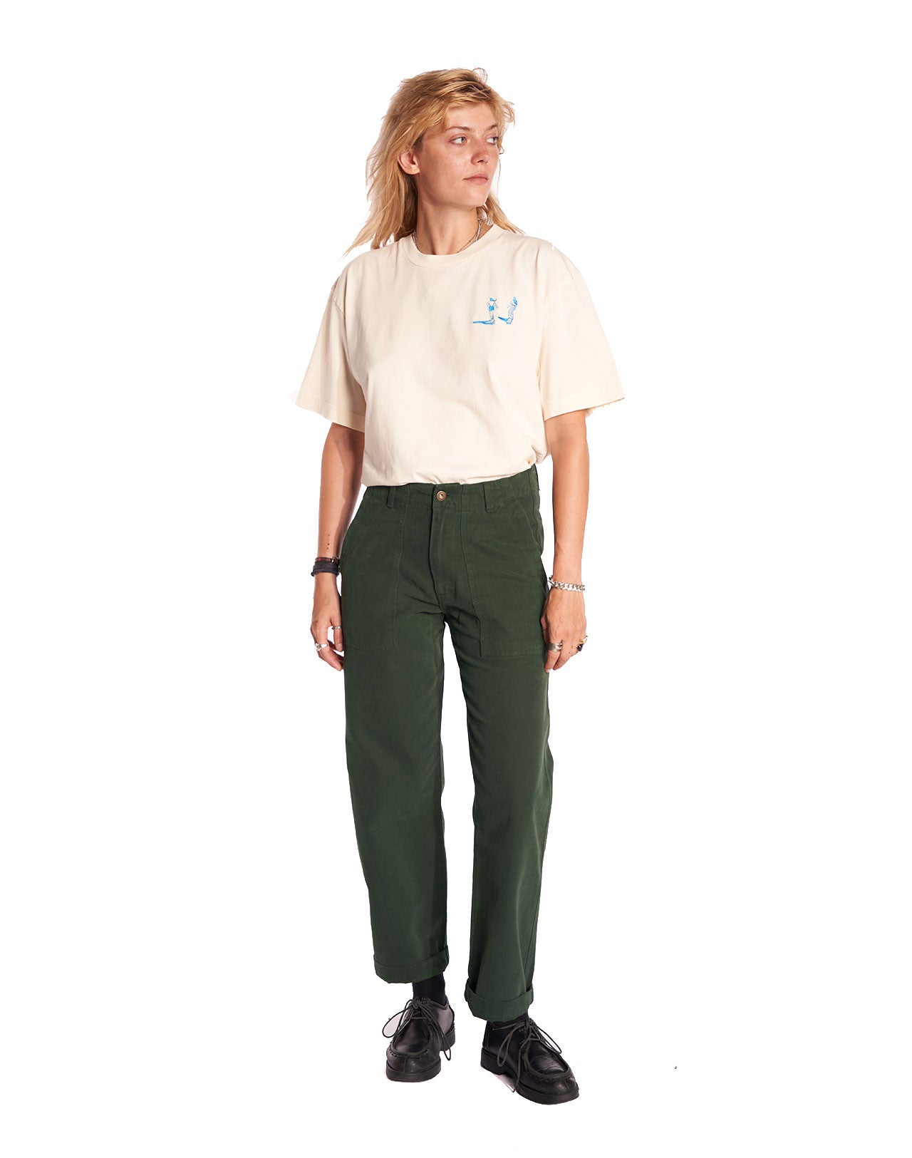 Pantalon Gamal vert forêt