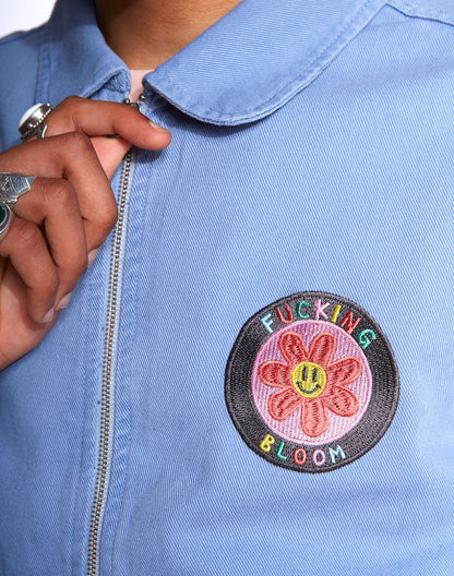 Blouson Bethel bleu azur