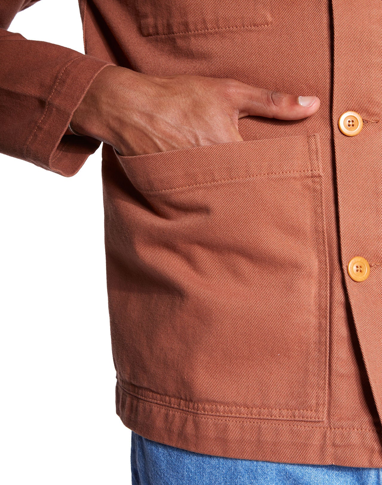 Veste Chucalescu terre de Sienne