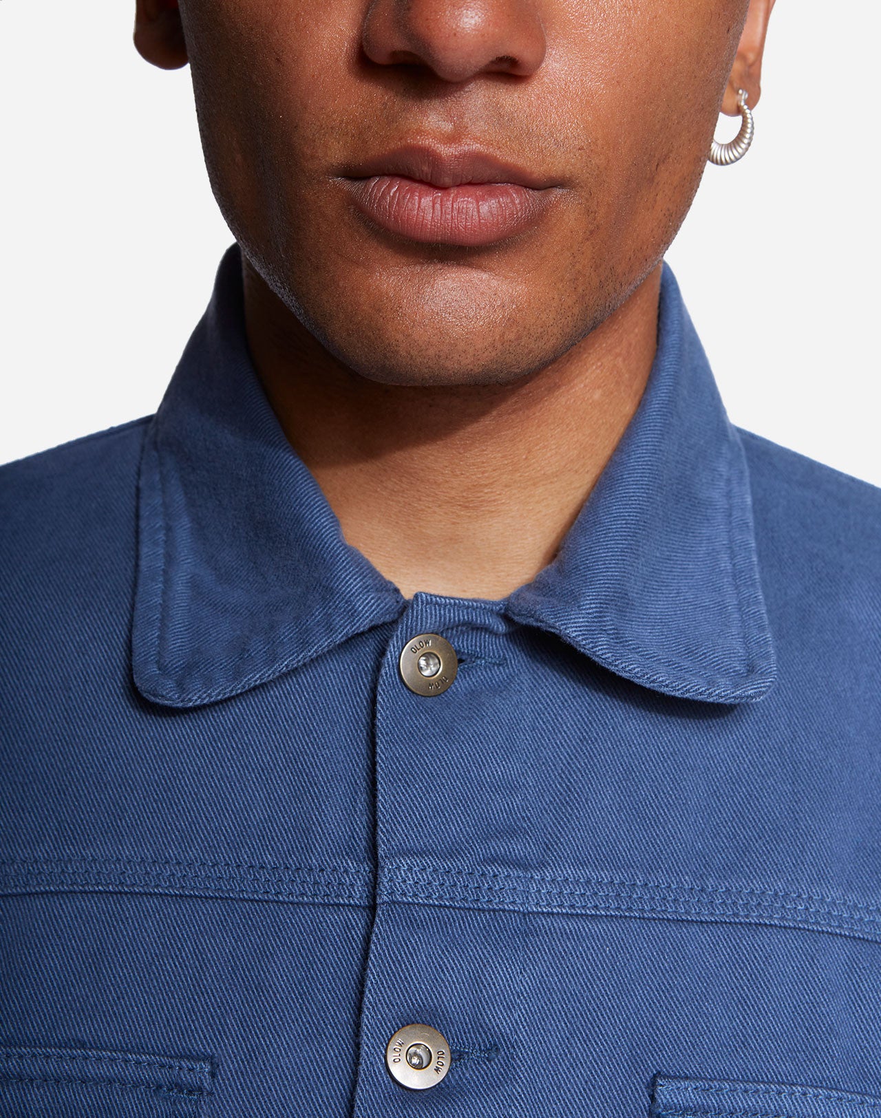 Blouson Hekinan bleu cobalt