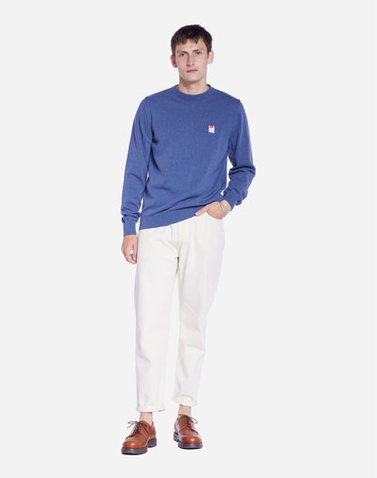 Pull Wisker bleu