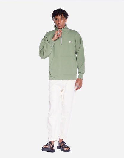 Sweat Bernex vert sauge