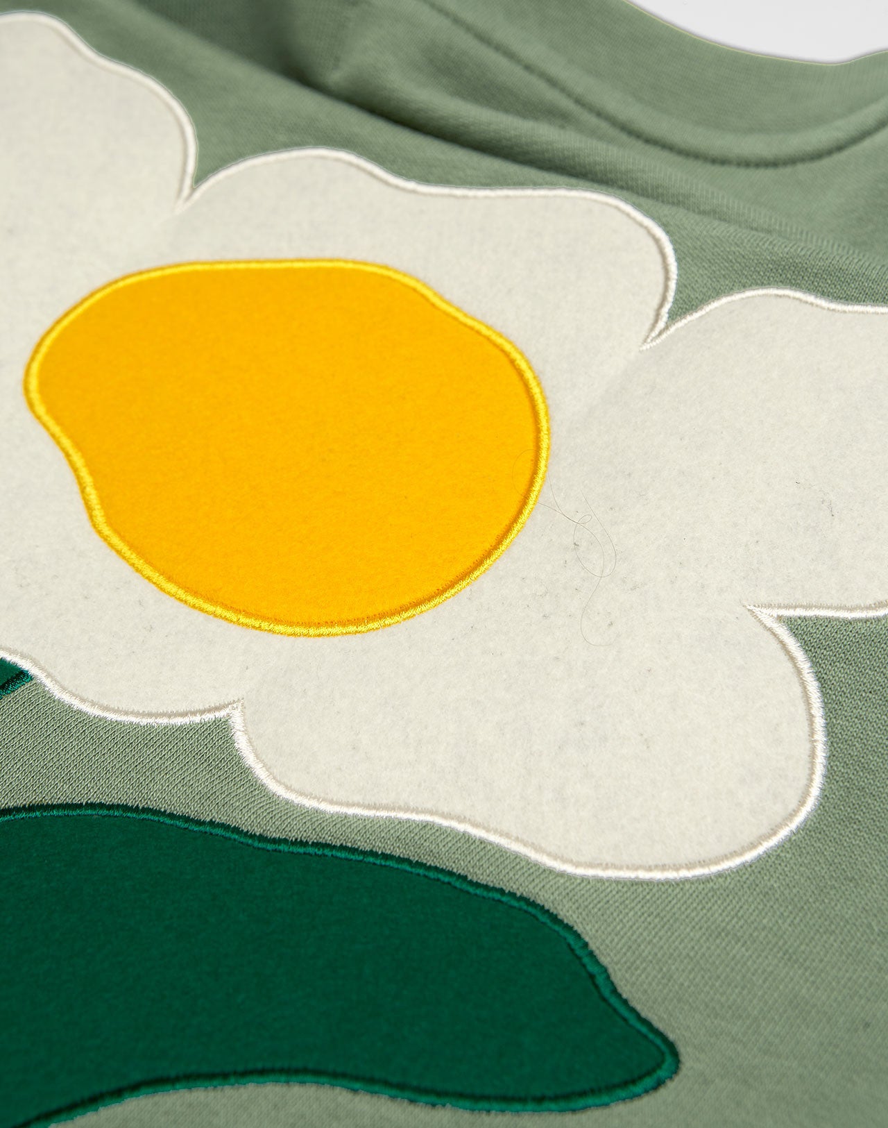 Sweat Floris vert sauge