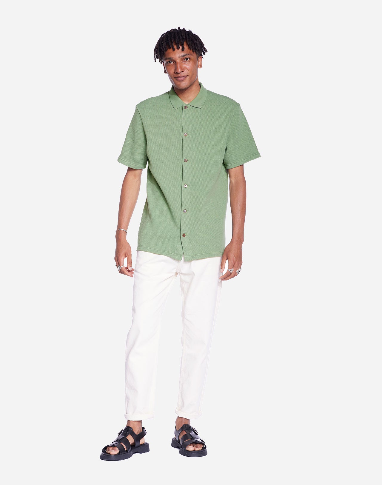 Polo Cheech vert sauge