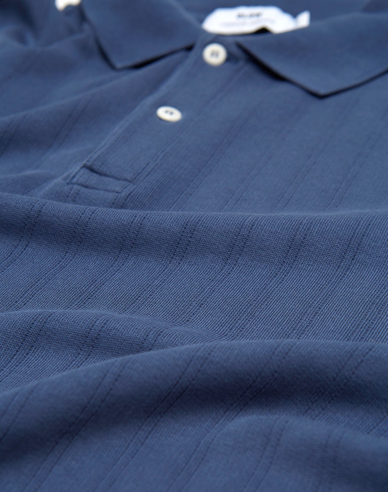 Polo Fez bleu cobalt