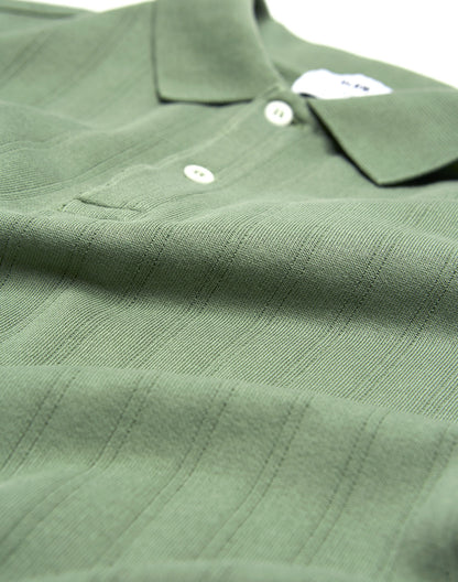 Polo Fez vert sauge
