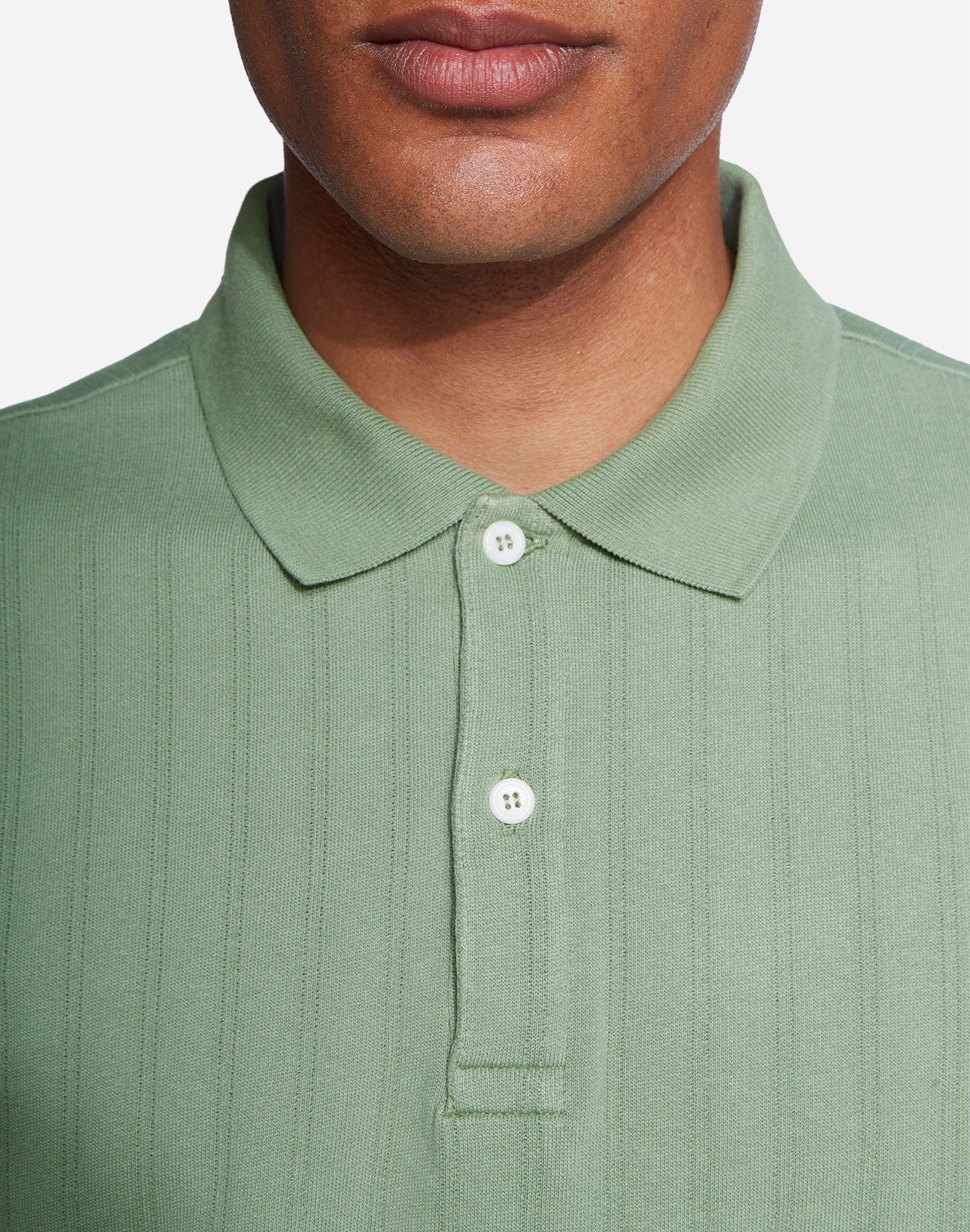 Polo Fez vert sauge