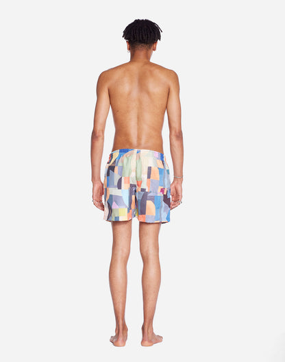 Short de bain Abstract