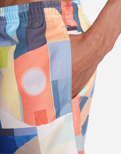Short de bain Abstract