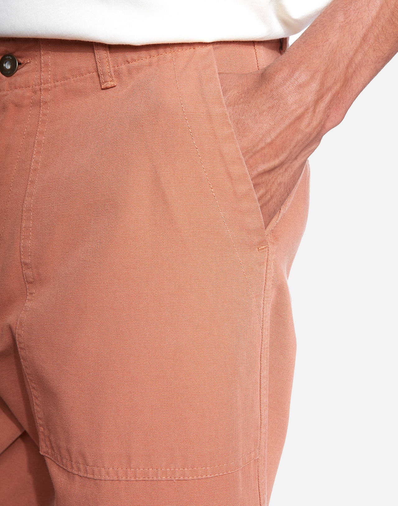 Pantalon Gamal terre de Sienne