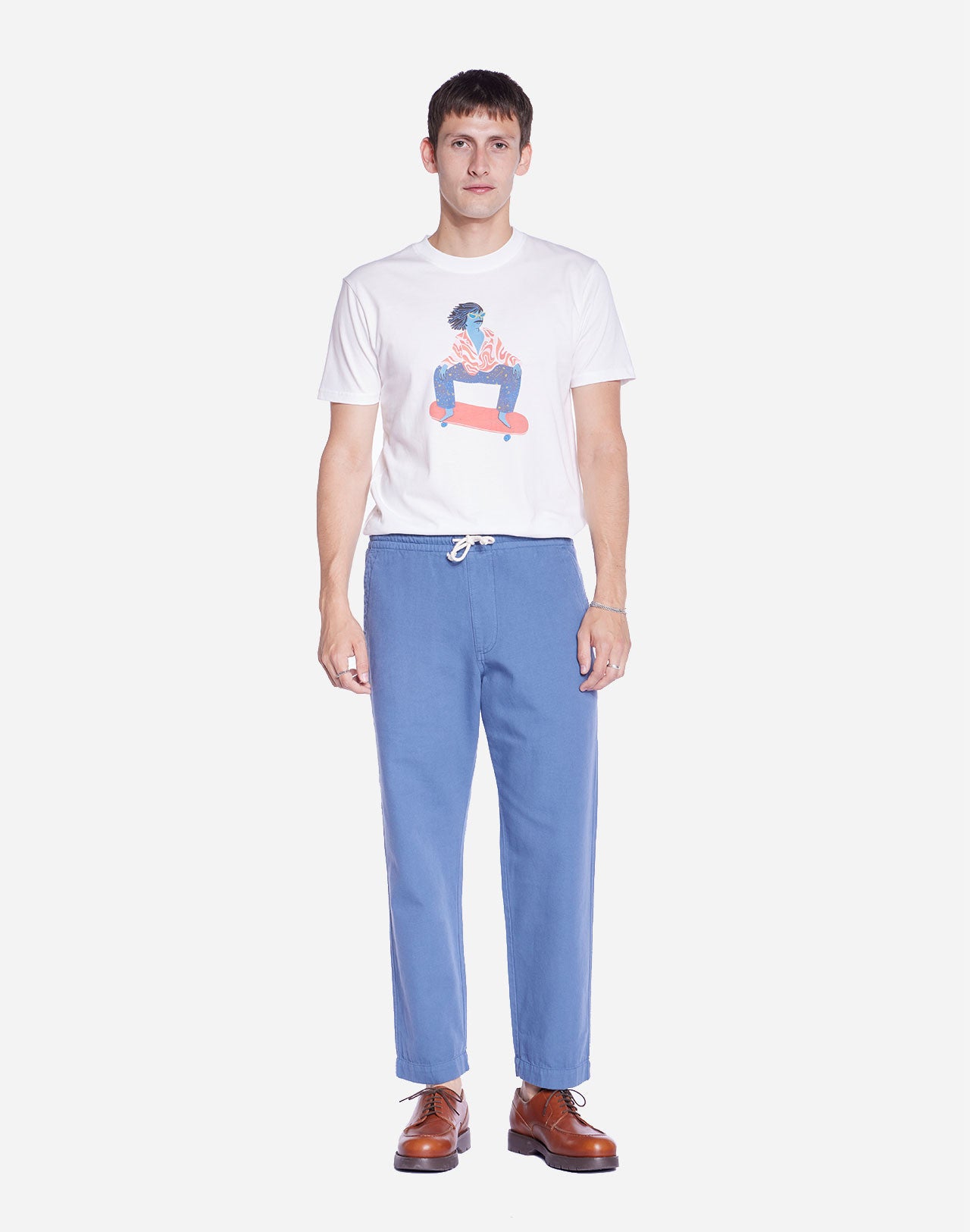 Pantalon Hatha bleu cobalt
