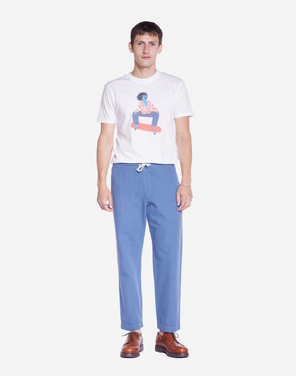 Pantalon Hatha bleu cobalt