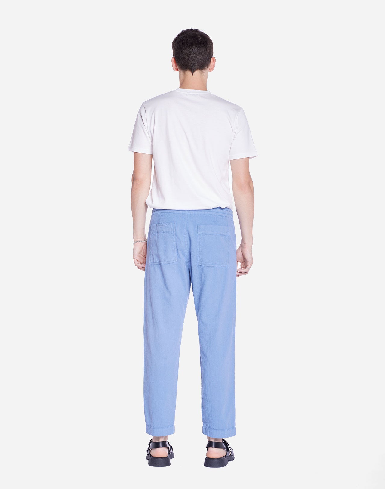 Pantalon Hatha bleu azur