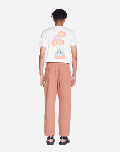 Pantalon Hatha terre de Sienne