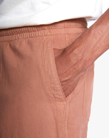 Pantalon Hatha terre de Sienne