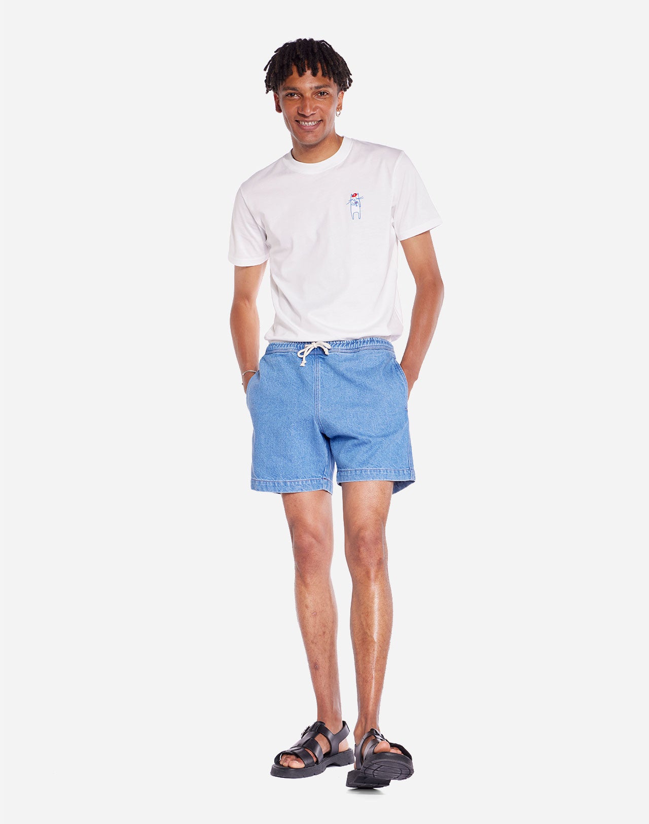Short Bodhi Denim clair