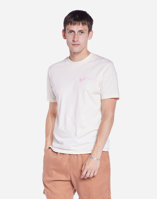 T-shirt Bad Luck ivoire