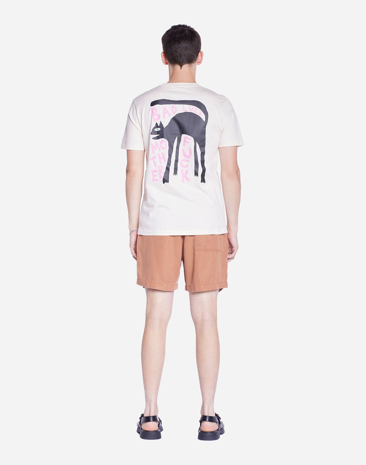 T-shirt Bad Luck ivoire