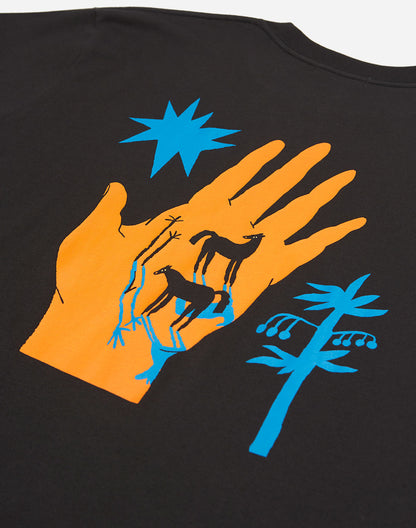 T-shirt Blue Shadow ample