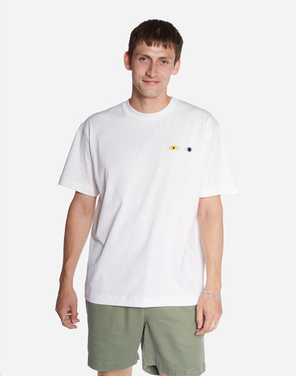 T-shirt Different ample écru
