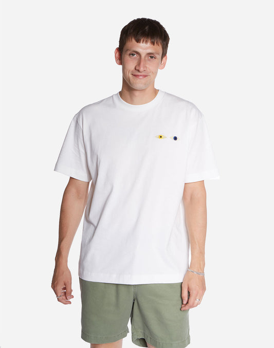 T-shirt Different ample écru