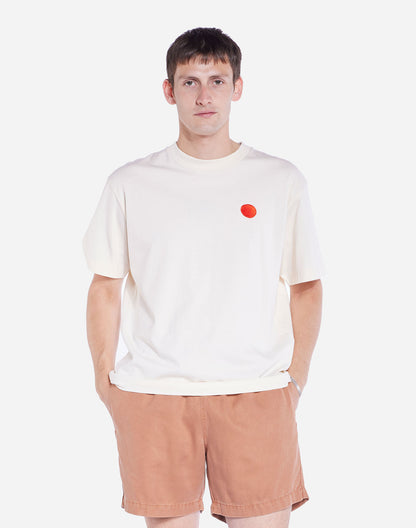 T-shirt Draco ample ivoire