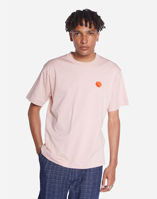 T-shirt Draco ample rose pastel