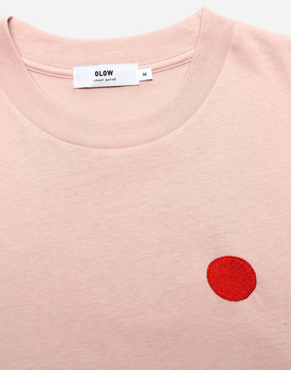 T-shirt Draco ample rose pastel
