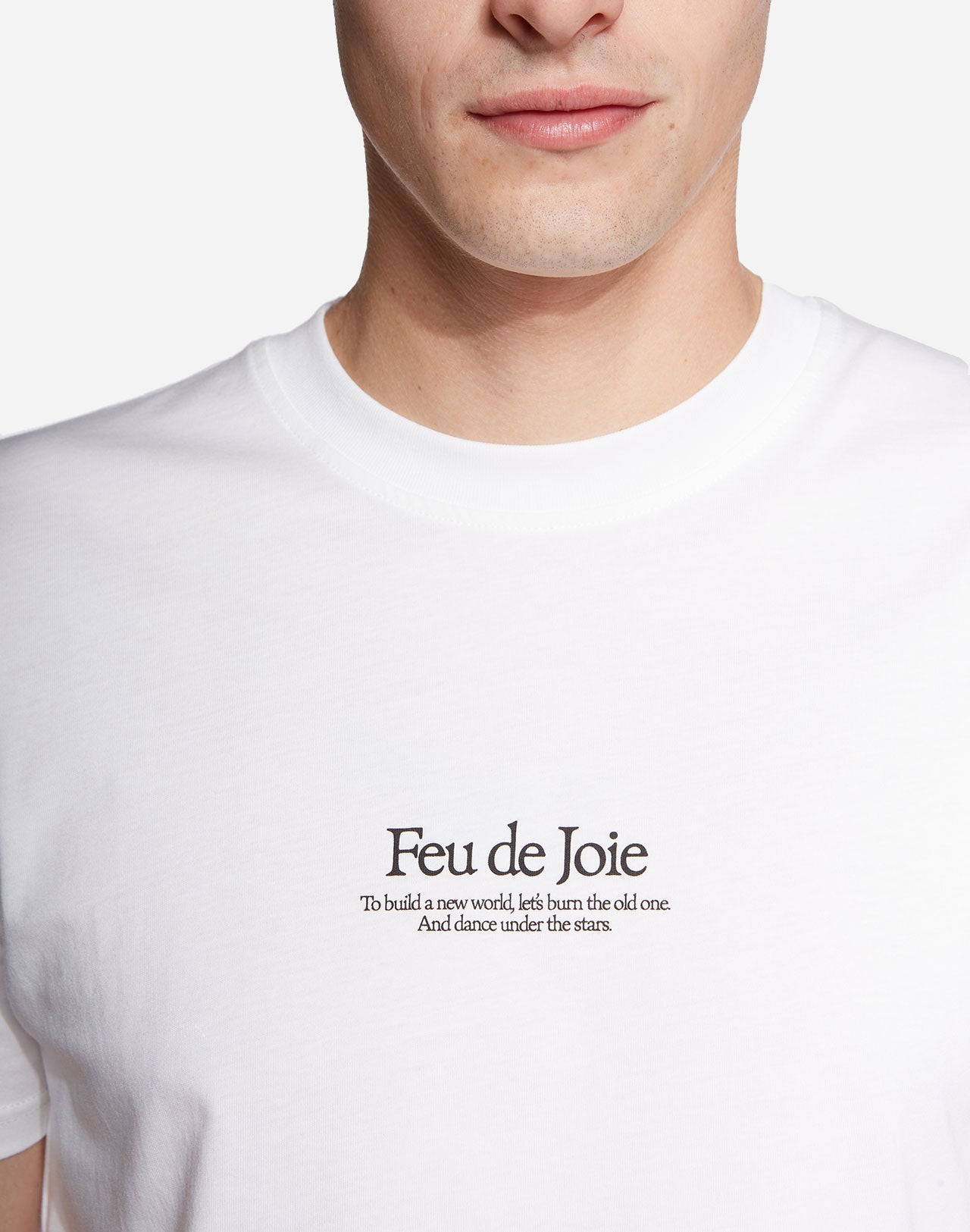 T-shirt Feu De Joie écru