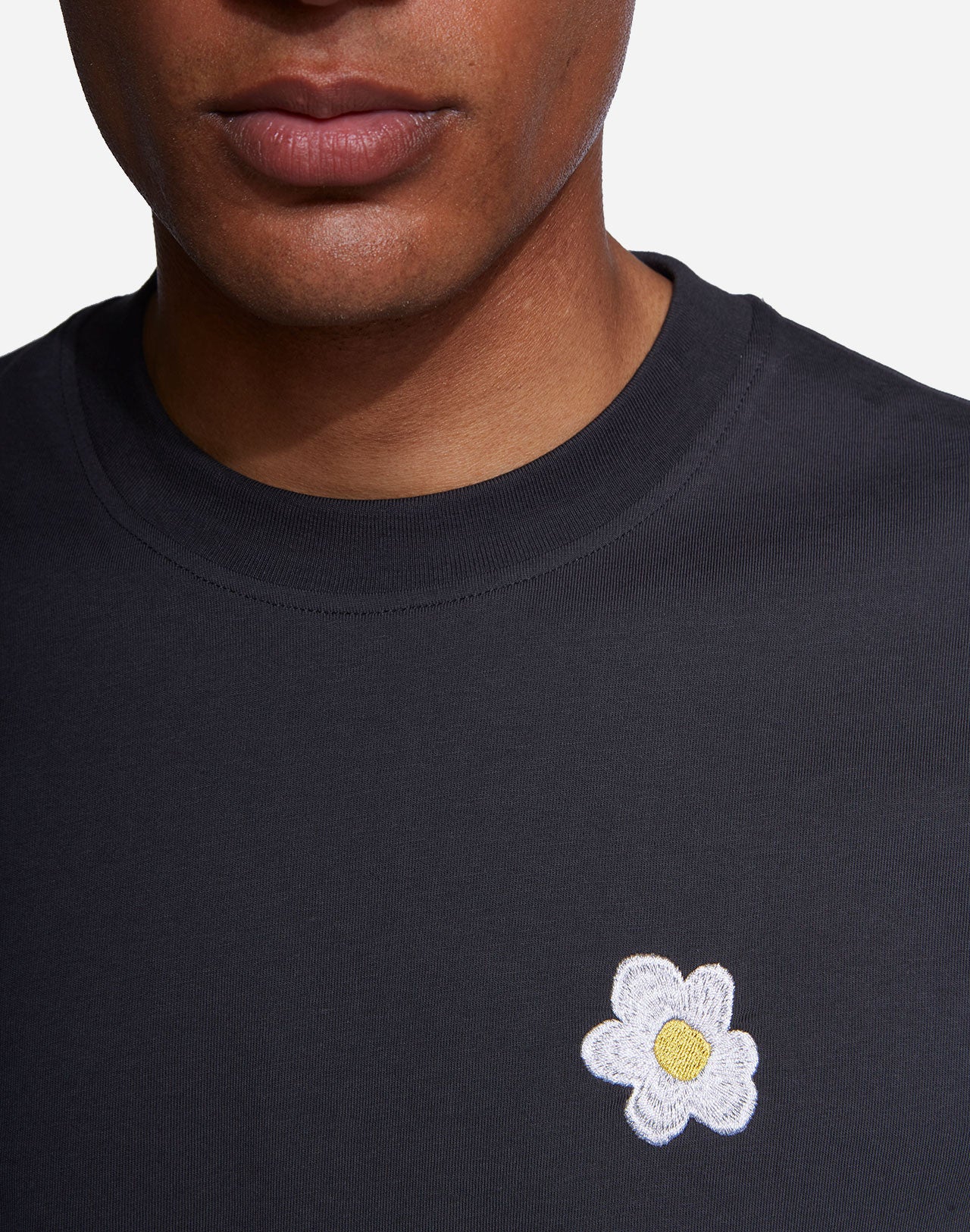 T-shirt Peace noir