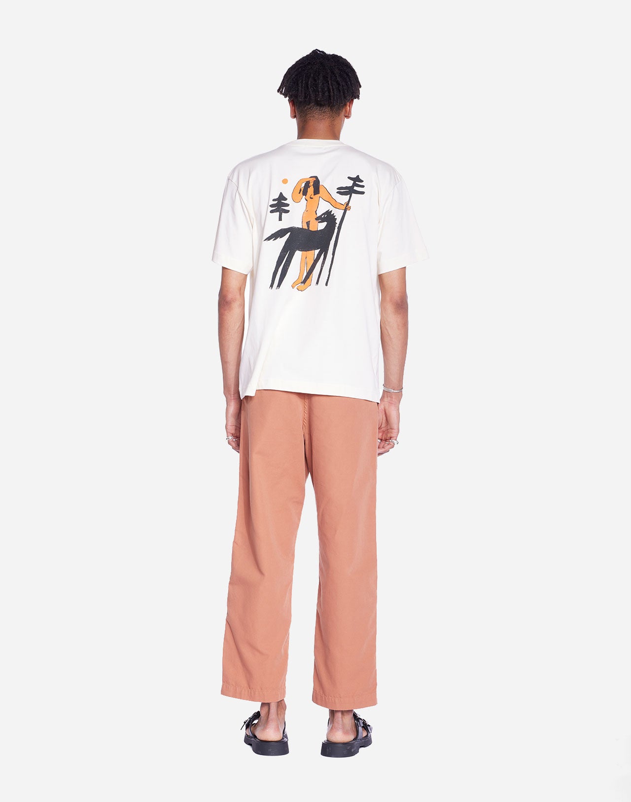 T-shirt Wild ample ivoire