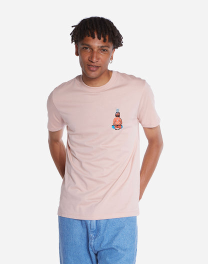 T-shirt Yogi rose pastel