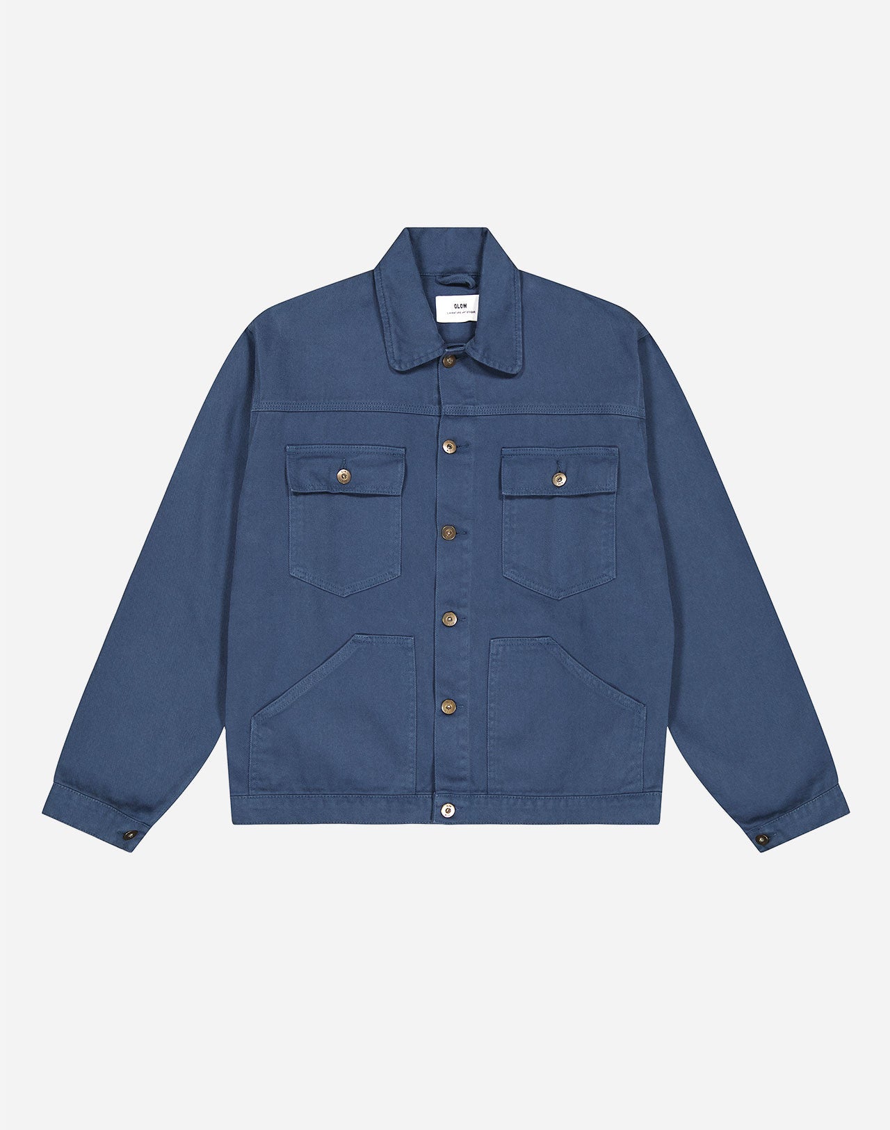 Blouson Hekinan bleu cobalt