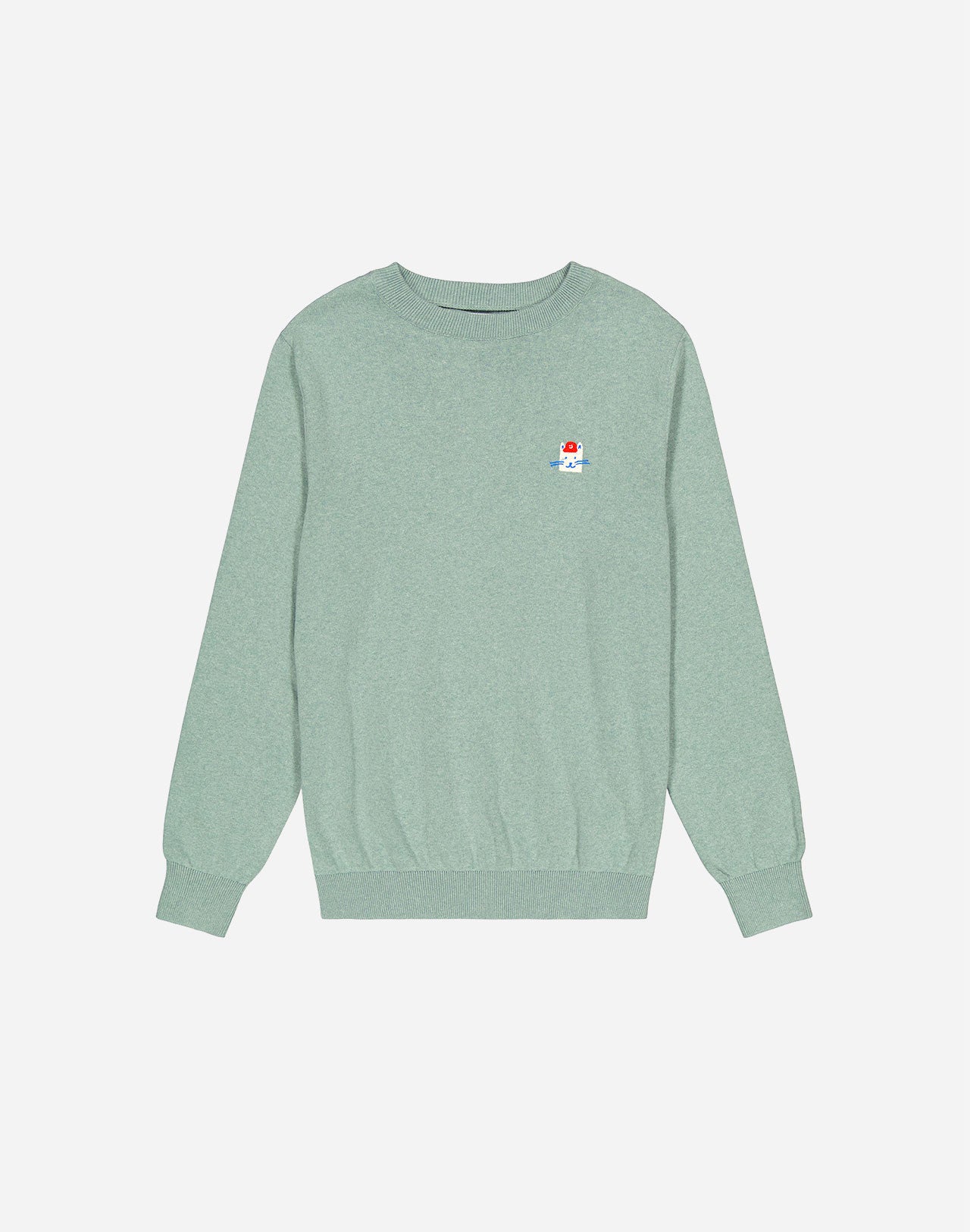 Pull Wisker vert sauge