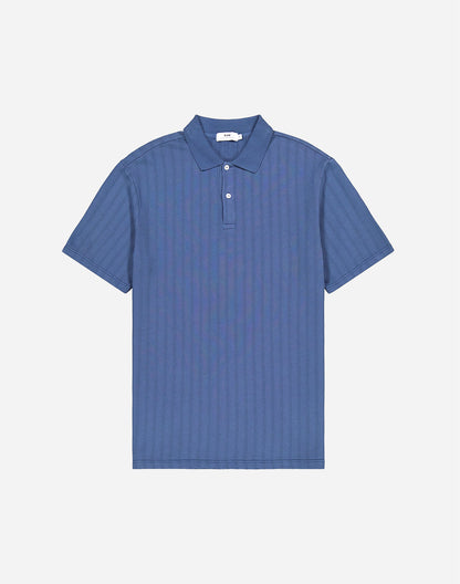 Polo Fez bleu cobalt