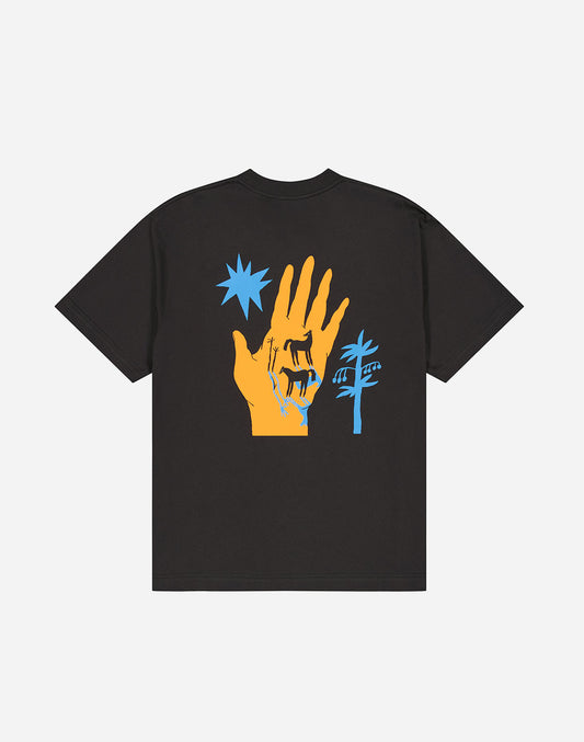 T-shirt Blue Shadow ample