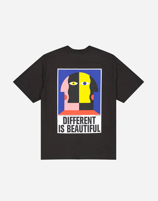 T-shirt Different ample noir
