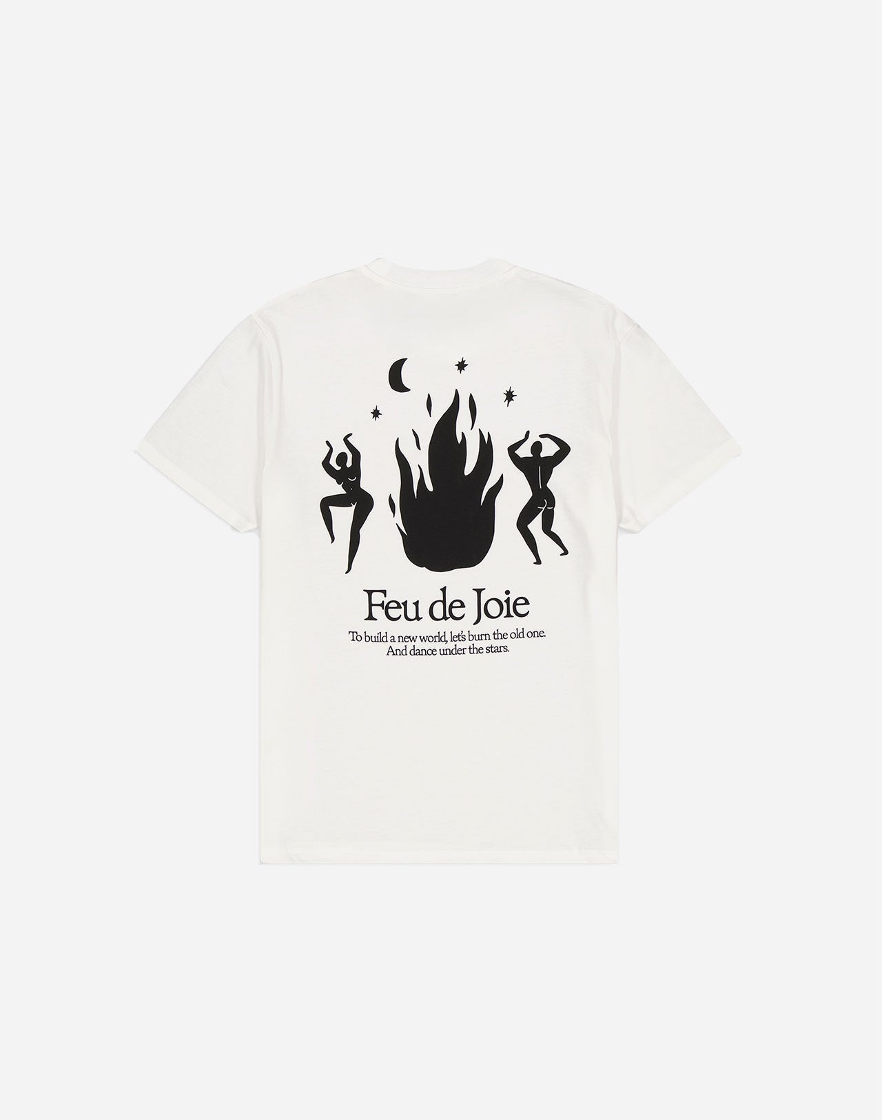 T-shirt Feu De Joie écru