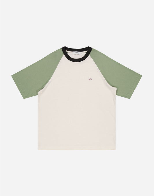 T-shirt Harper ample vert sauge