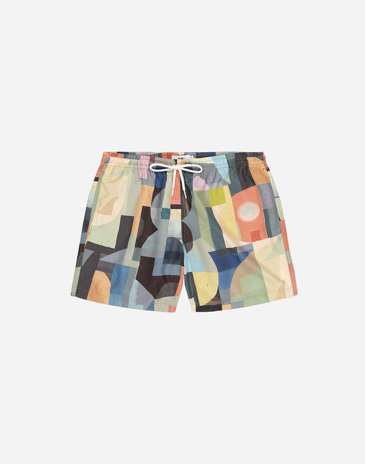Short de bain Abstract