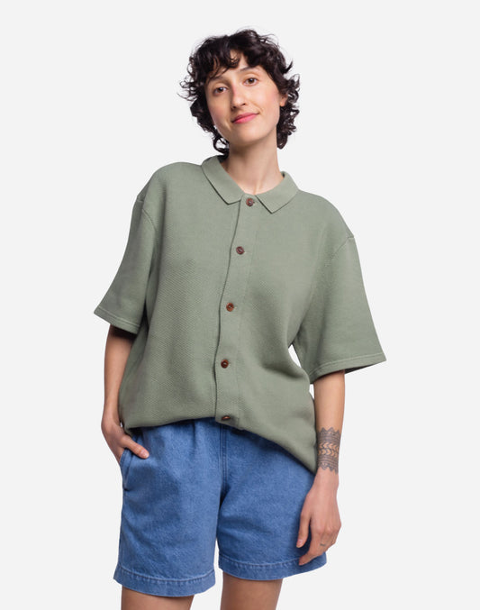 Polo Cheech vert sauge
