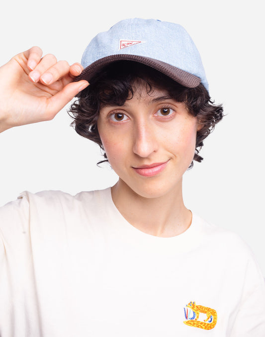 Casquette Six Pa Denim clair