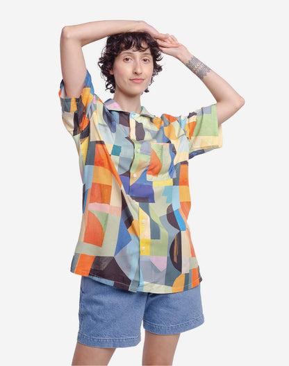 Chemisette Aloha Abstract