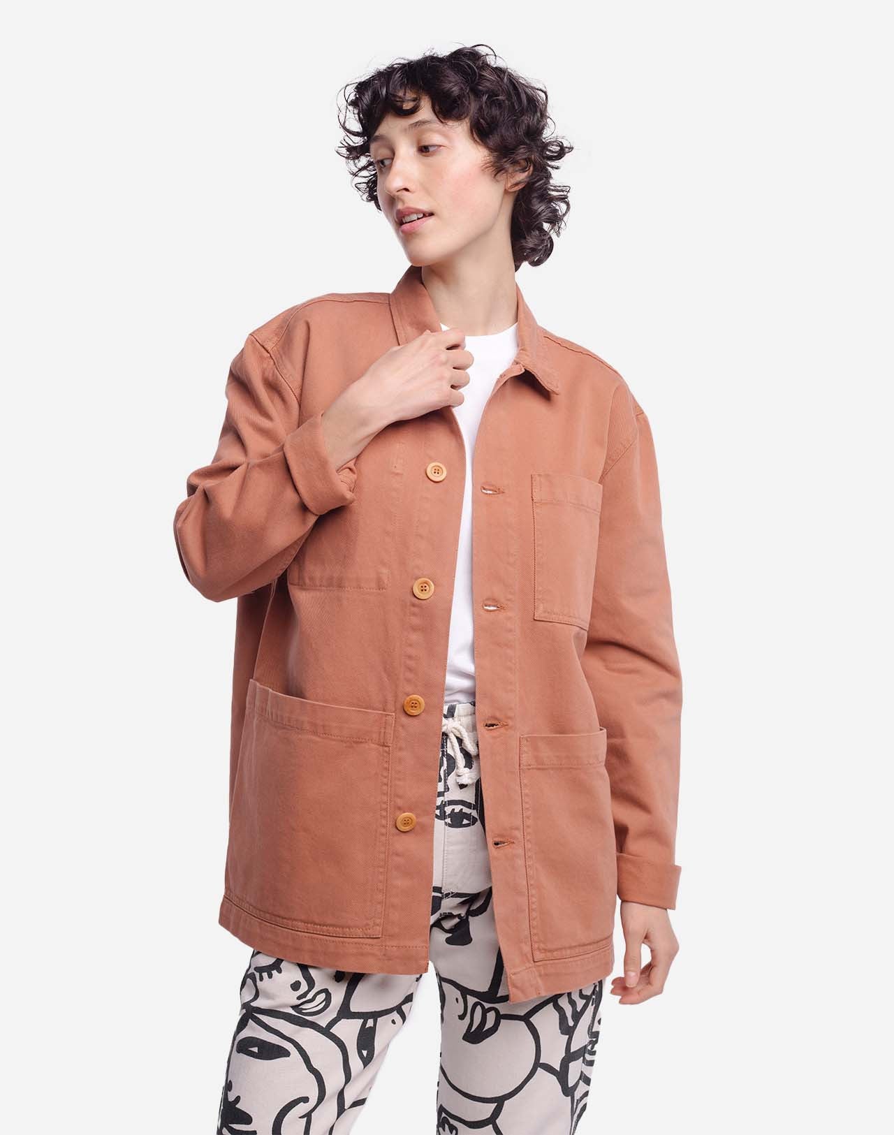 Veste Chucalescu terre de Sienne