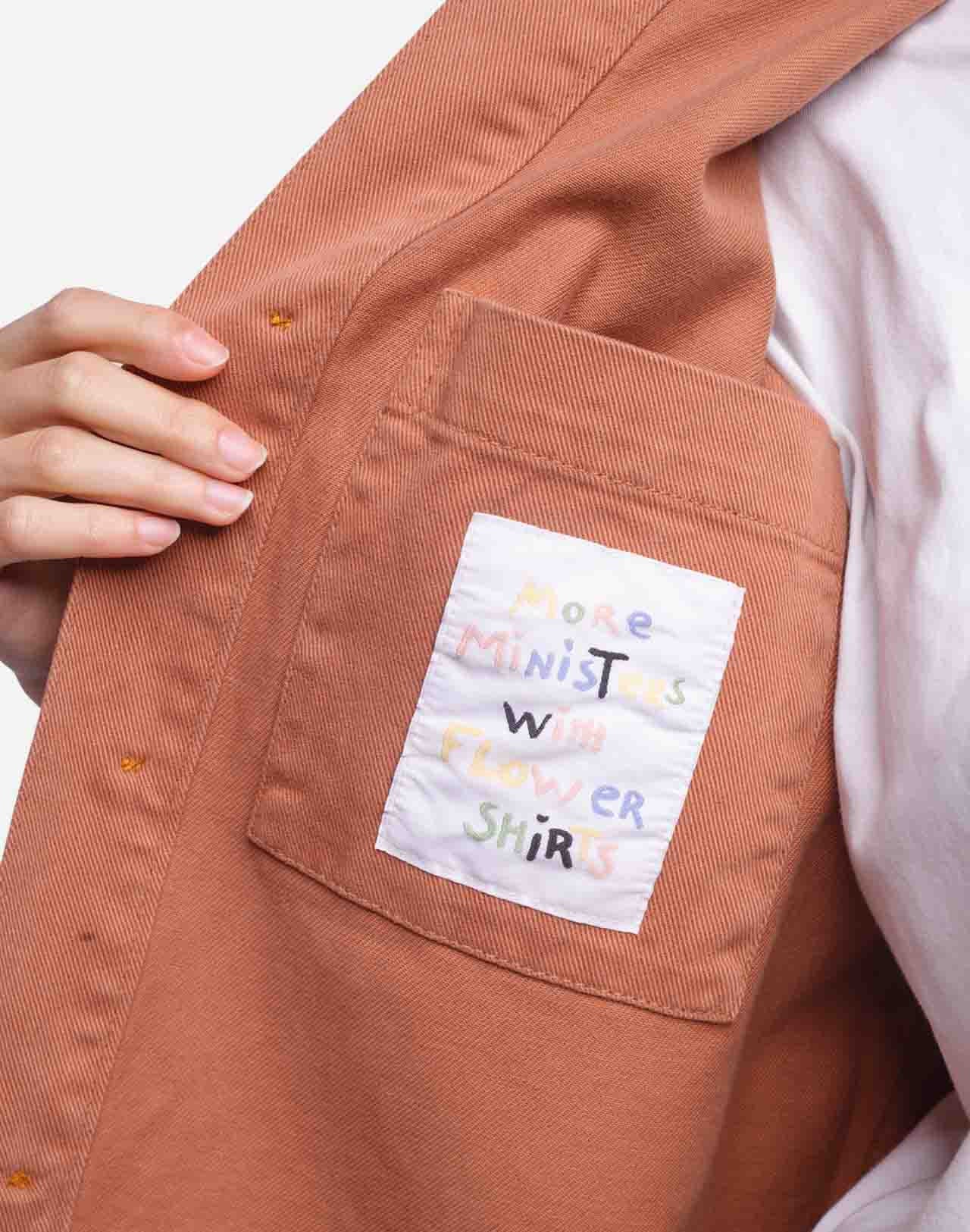 Veste Chucalescu terre de Sienne
